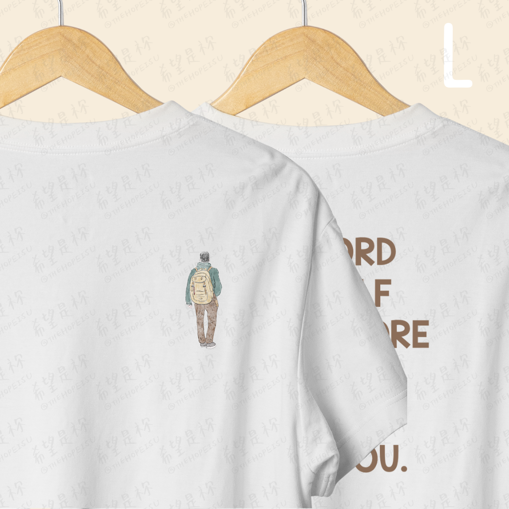 THE LORD HIMSELF GOES BEFORE YOU AND WILL BE WITH YOU.