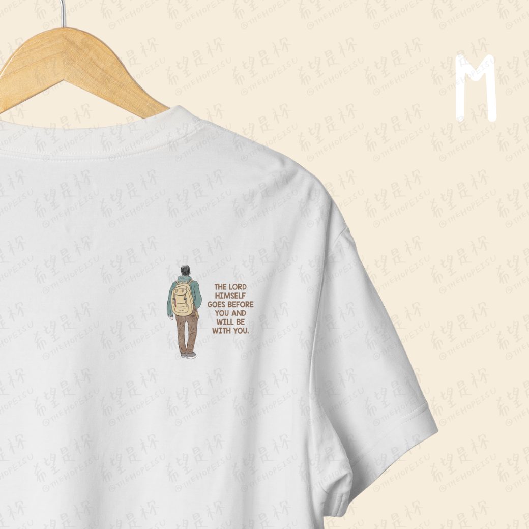 THE LORD HIMSELF GOES BEFORE YOU AND WILL BE WITH YOU.